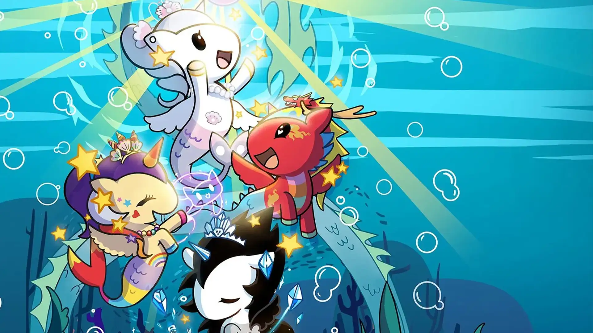 پری های دریایی تک شاخ